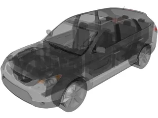 Hyundai Veracruz (2008) 3D Model