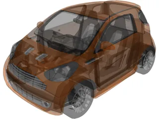 Aston Martin Cygnet (2011) 3D Model