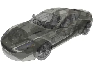 Aston Martin Virage 3D Model