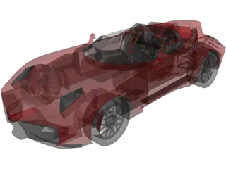 SVS Spada Codatronca Monza Racing 3D Model