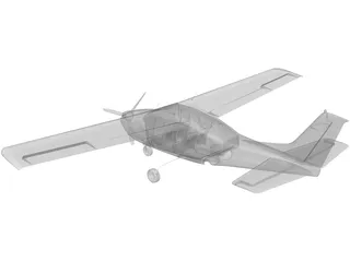 Cessna 172 3D Model