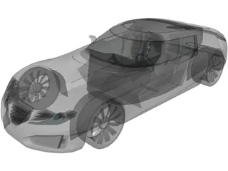 Saab Aero X Concept 3D Model