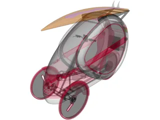 Triciclo Local Motors Project 3D Model