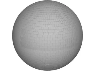 Mirror Ball 3D Model