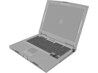 Notebook 3D Model