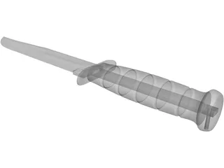 KA-BAR Knife 3D Model