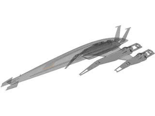 SR-2 Normandy 3D Model