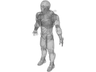 Iron Man MK VI 3D Model