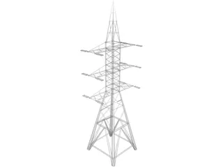 Electric Tower 3D Model