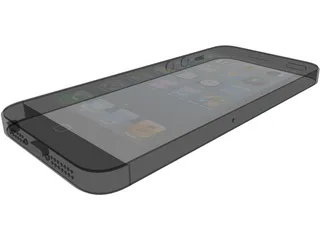 Apple iPhone 5 3D Model