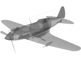 MiG-3 3D Model