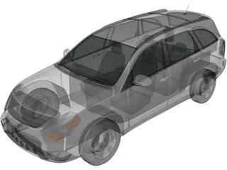 Suzuki XL7 (2009) 3D Model