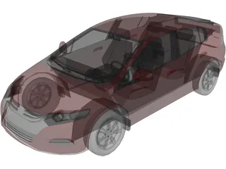 Honda Insight 3D Model