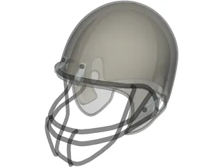 Football Helmet 3D Model