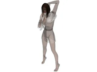 Lady 3D Model