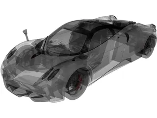 Pagani Huayra (2012) 3D Model