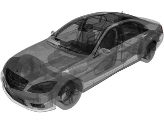 Mercedes-Benz S 65 AMG [W221] (2012) 3D Model