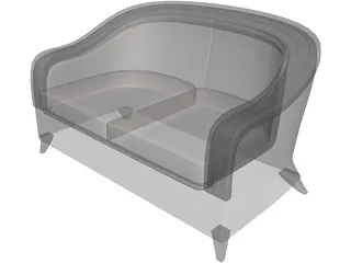 Modern Sofa 3D Model