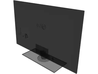 LG TV LCD LED 3D Model