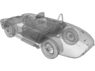 Aston Martin DB3 3D Model