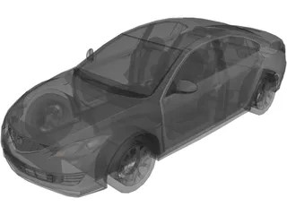 Mazda 6 Sedan (2008) 3D Model