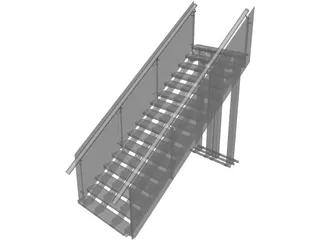 Staircase 3D Model