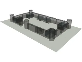 Castle 3D Model