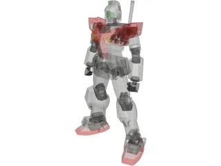 Gundam RGM-79 GM 3D Model