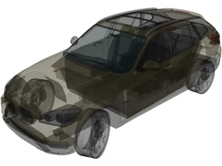 BMW X1 (2013) 3D Model