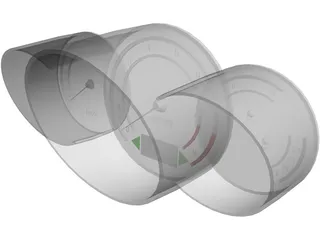 Instruments Panel 3D Model