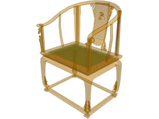 Chinese Chair 3D Model