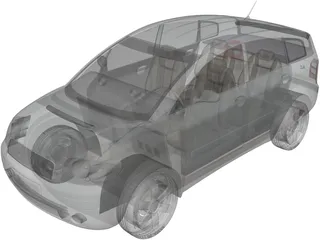 Audi A2 3D Model