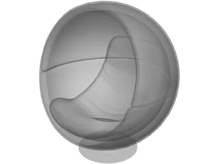 Egg Chair 3D Model