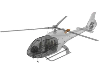 Eurocopter EC-130 3D Model