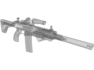 XM18 3D Model