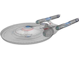 Star Trek USS Paladin 3D Model