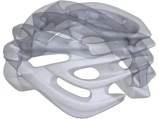 Bicycle Helmet 3D Model