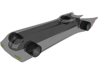 Batmobile 3D Model