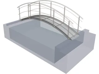 Bridge Pool 3D Model