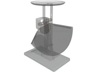 Mechanical Postal Scale 3D Model