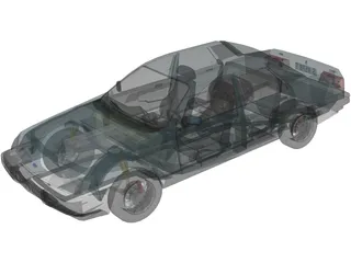 Ford Sierra Shaphire 3D Model