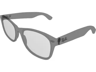 Rayban Glasses 3D Model