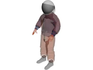 Astronaut 3D Model