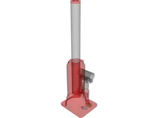 Hydraulic Jack 3D Model