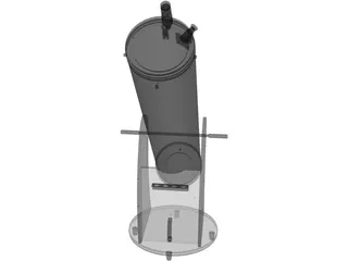 Telescope SkyWatcher Dobsonian 3D Model