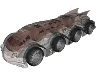 Eight Wheeler 3D Model