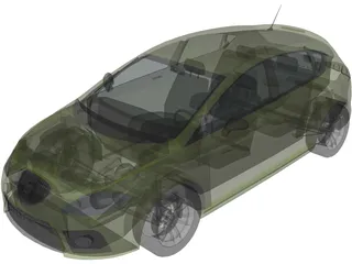 Seat Leon Cupra 3D Model