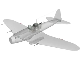 IL-2 3D Model