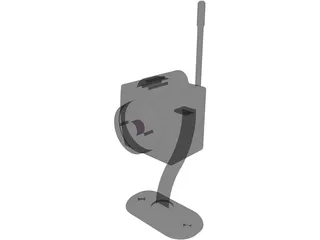 Micro Camera 3D Model