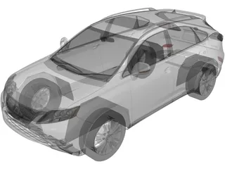 Lexus RX450h 3D Model